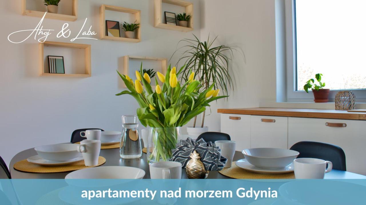Laba - Basen, Blisko Plazy, Cisza, Taras, Parking, Bezplatne Wifi, Wyjatkowy! Apartment Gdynia Ngoại thất bức ảnh