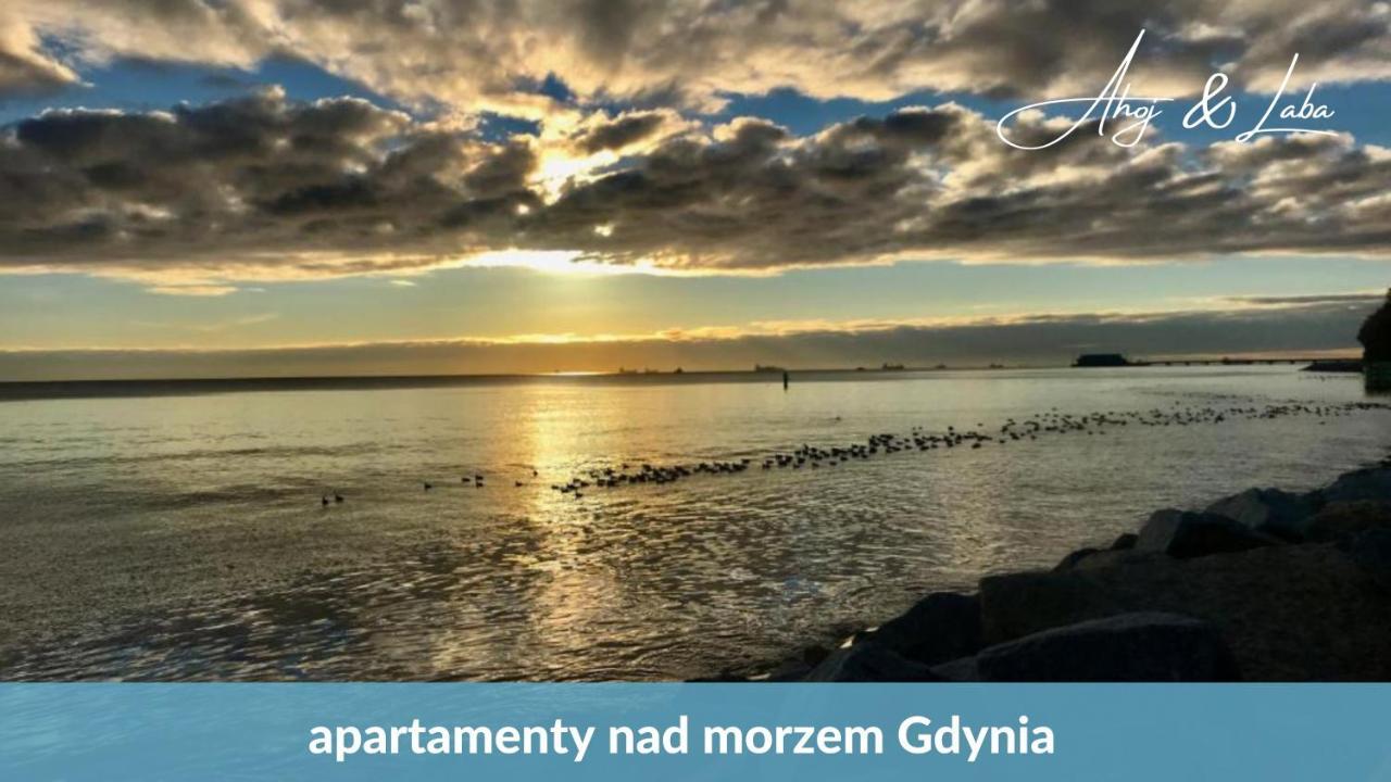 Laba - Basen, Blisko Plazy, Cisza, Taras, Parking, Bezplatne Wifi, Wyjatkowy! Apartment Gdynia Ngoại thất bức ảnh