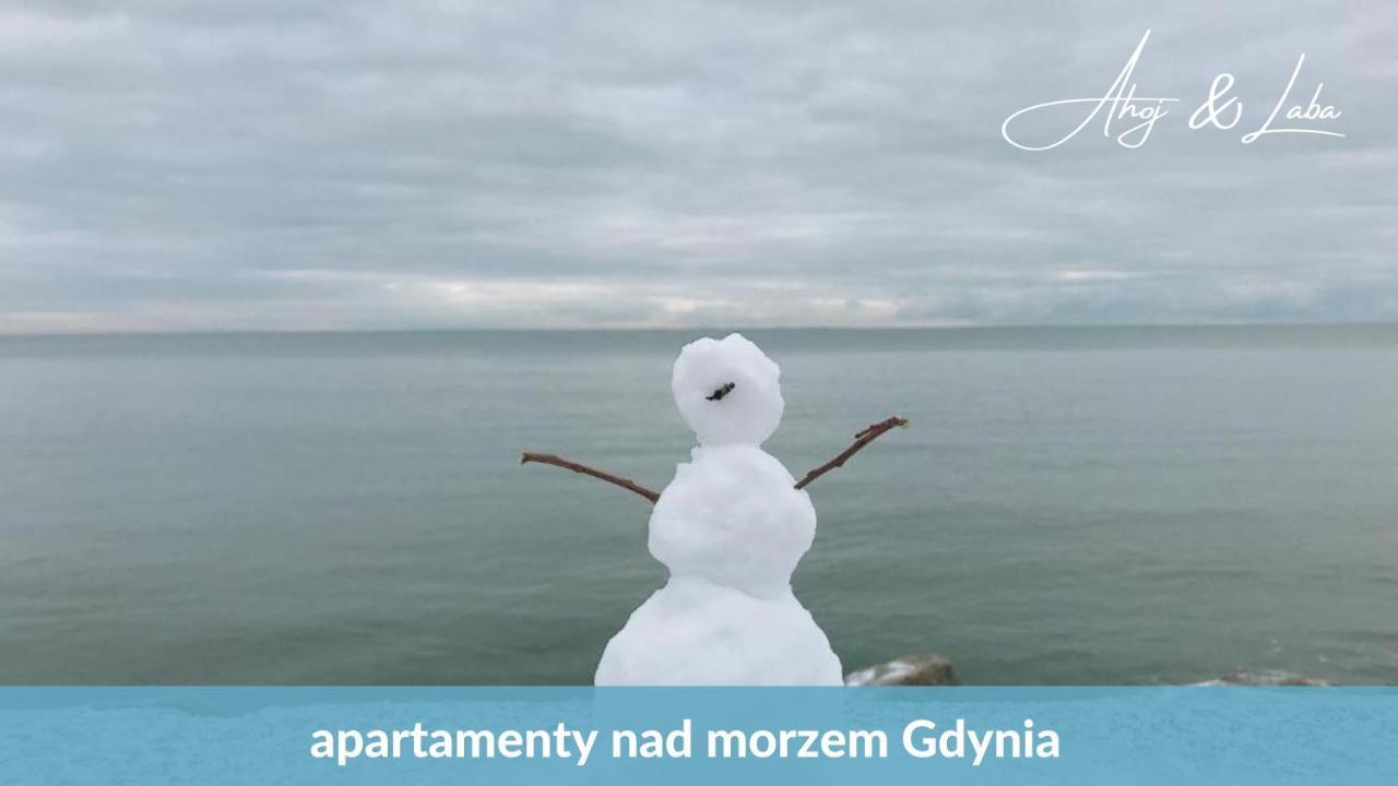 Laba - Basen, Blisko Plazy, Cisza, Taras, Parking, Bezplatne Wifi, Wyjatkowy! Apartment Gdynia Ngoại thất bức ảnh
