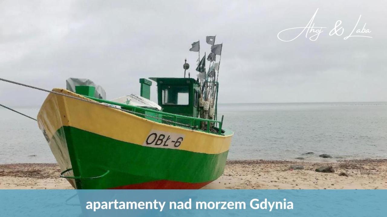 Laba - Basen, Blisko Plazy, Cisza, Taras, Parking, Bezplatne Wifi, Wyjatkowy! Apartment Gdynia Ngoại thất bức ảnh