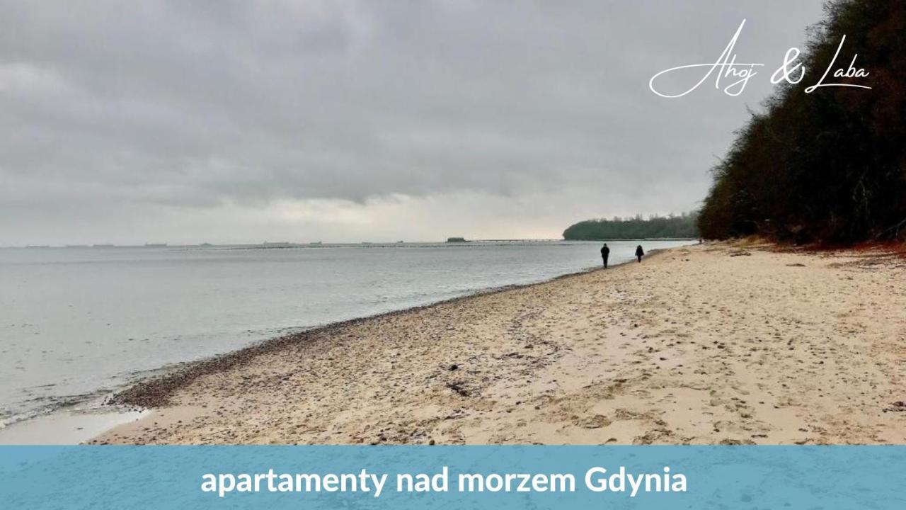 Laba - Basen, Blisko Plazy, Cisza, Taras, Parking, Bezplatne Wifi, Wyjatkowy! Apartment Gdynia Ngoại thất bức ảnh